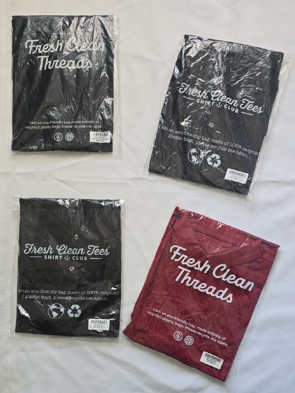 NWT! Mens 2XL Fresh Clean Threads Tshirt & Polo Bundle